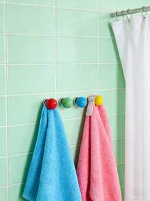 Joivida Nordic INS-Style Ceramic Ball Magnetic Hooks, Heavy-Duty Damage-Free Single Hooks For Living Room & Entryway Walls, No-Nail Decorative Storage Hangers For Refrigerator Doors - Multicolor - View 10