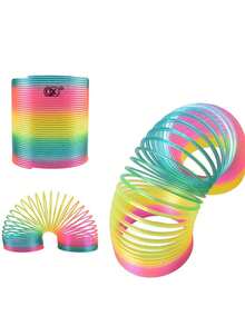 MINKOJA - BESTSELLERS 单包装彩虹弹簧玩具 - 经典儿童弹簧玩具 - 多色-彩色 - 查看 8