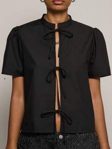 COUREZ Women Blouses - Black - View 6