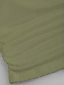 FavEase 休闲纯色修身背心，夏季 - 綠色 - 查看 5