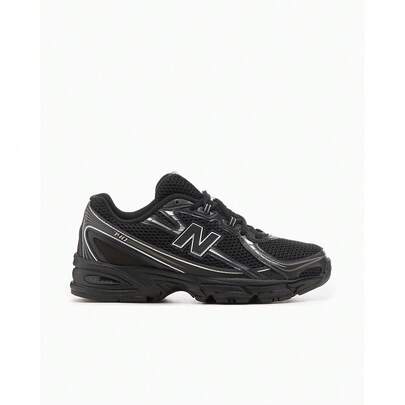 New Balance 740 Unisex Sneakers Black Metallic