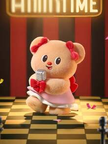 Blind Boxes,The Distinctive And Adorable Bear-Themed Collectible Boxes, Featuring Various Designs Of The Performance Theme Series, Are Made Of High-Quality Materials And Are Unique Office Bedroom Desk Ornaments. They Are The Favorite Of Toy Collectors.(Not Plush Filled) - Tide play blind box - View 7