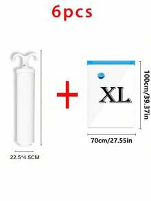 20/10/8/5/1件真空压缩袋，旅行收纳袋，衣物收纳袋，可重复使用真空袋，节省高达80%的空间，适用于夹克、衬衫、棉被、裤子、家居、宿舍、衣柜、卧室、浴室、旅行、返校季卧室、收纳袋、家居收纳、女式白色T恤、女式黑色裤子、女士冬装、连衣裙 - 彩色 - 查看 27