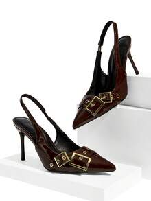 CUCCOO SZL 女士高跟鞋 - 紅木色 - 查看 7