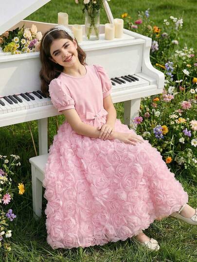 SHEIN رمضان
قرقيعان 
فستان العيد جلابيات رمضان 
جلابيات       
جلابيه       
الملابس التقليدية العربية      
Abaya       جلابية       
قفطان        جراب  Girls Elegant Luxurious Dress, Pink Textured Mesh Floral Fabric, Puff Short Sleeve Beaded Sleeves, Suitable For Party Occasions,, Pink Modest Dress, Teen Girl Dress, Pink Puff Sleeve Dress, Puffy Dress, Rose Detail Skirt