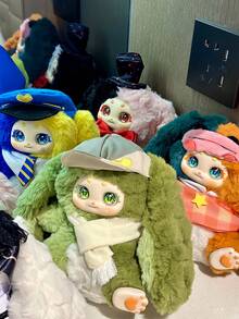 POKOJA LAND Blind Box, Large-Eared Figurine Toy Surprise Gift Toy Blind Box, With Cute Expression Design, Suitable For Tabletop Display, As Well As Decoration For Living Room And Bedroom.(Non-Plush Stuffed) - Trend blind box - View 3