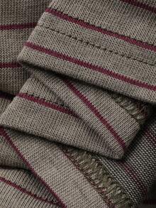 Dazy Kids Tween Boy Casual Striped Short Sleeve Top And Pants Pajama Set, Summer - Green - View 8