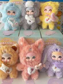 盲盒，一款时尚娃娃盲盒，拥有可爱精致的表情设计。它是圣诞节或生日礼物的最佳选择，也是收藏家的心头好，同时也是客厅和卧室的精美装饰品。（不含毛绒填充物） - 潮流盲盒 - 查看 8