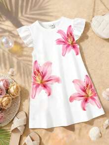 2pcs/Set Random Surprise Blind Box Outfits For Baby Girls 6 Months - 2-3 Years Old, 8 Styles To Choose 2, Sweet Cap Sleeve Dresses, Lightweight Fabric, Cute Casual Children Dresses, Random 2pcs Daily Wear Summer Baby Girl Clothing - Multicolor - View 5