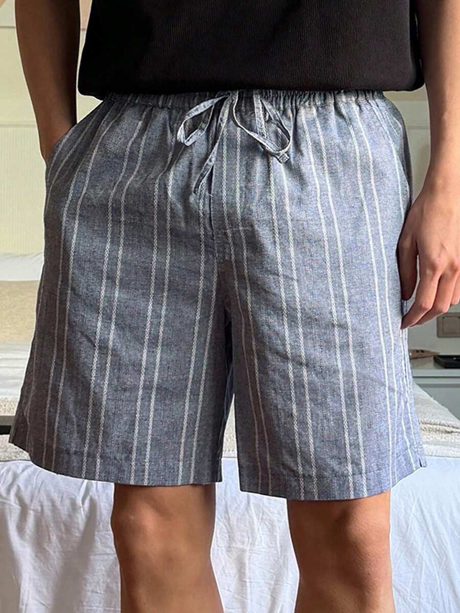 DAZY Herren Shorts mit strukturiertem Stoff und elastischem Bund, Sommer Loungewear - Verschiedenfarbig - Übersicht 1