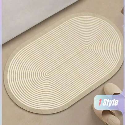 SHEIN 硅藻泥浴室垫浴室地毯垫超柔软吸水浴垫防滑速干地板浴缸垫适用于浴室地板浴缸和淋浴