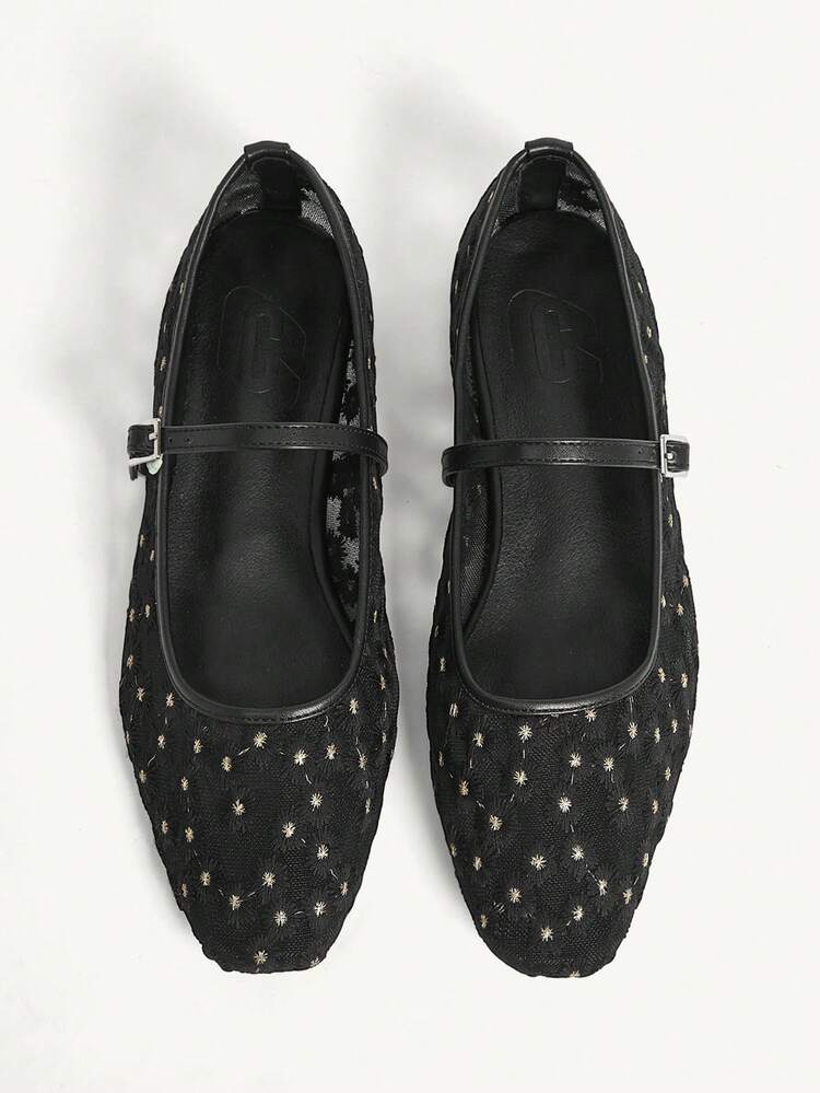 CUCCOO CHICEST Women's Breathable Mesh Casual Slip-On Shoes, Comfortable For Work And Daily Wear, Summer Wedding Shoes Spring Shoes Bride Shoes