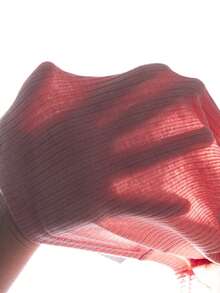 SHEIN 女婴可爱夏季粉色针织吊带背心和喇叭裤套装 - 彩色 - 查看 8