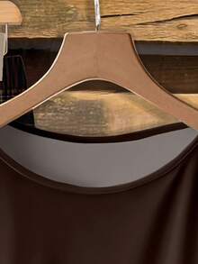 EMERY ROSE Women's Tie Bow Blouse And Loose Straight Leg Pants 2 Pieces Set,Casual - Multicolor - View 2