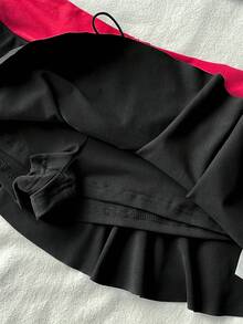 Attitoon Bộ đồ 2 mảnh dành cho nữ, phong cách retro Y2K Bohemian Hippie Punk dành cho lễ hội âm nhạc, áo hai dây và chân váy ngắn. - Nhiều màu - Xem 8