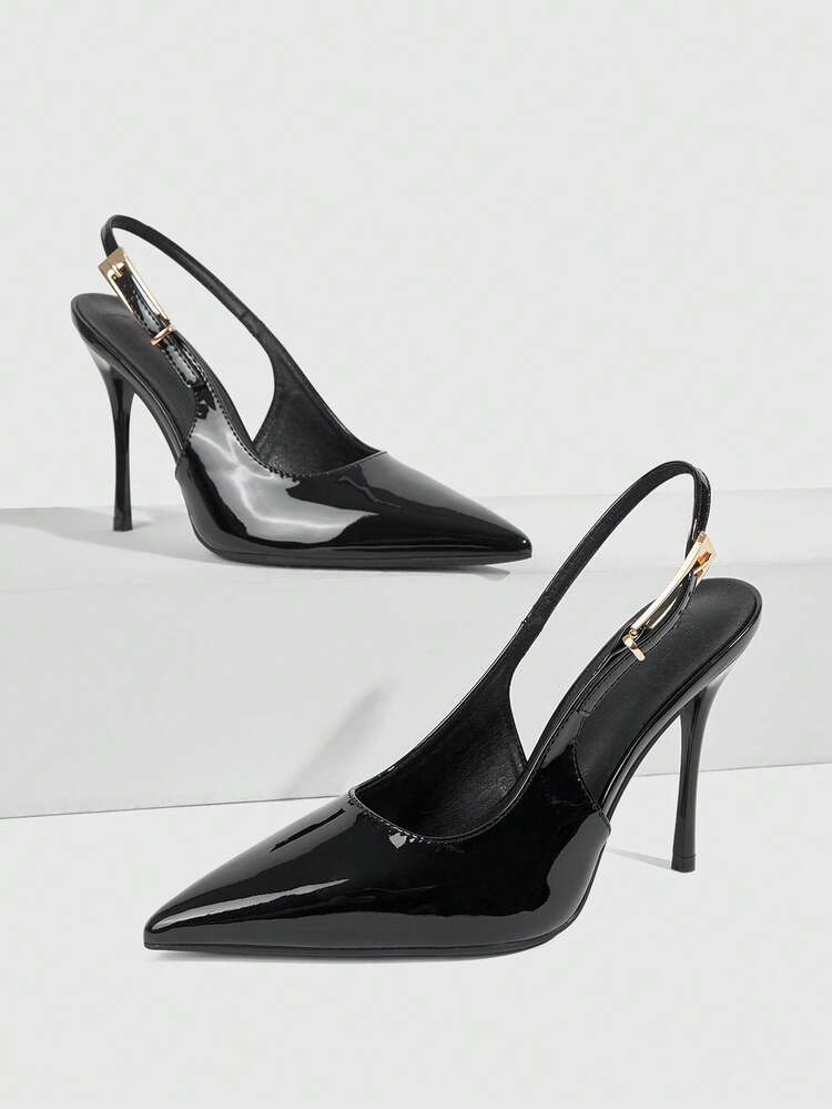 CUCCOO SZL Women's Back Strap Bow Decor Lolita Style High Heel Pumps, Burgundy For Christmas Valentine's Day Spring Shoes