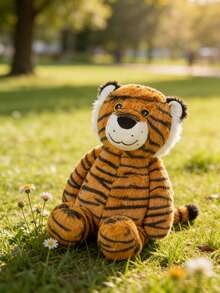 这款可爱的猫咪玩偶造型各异，有躺卧和蹲伏两种姿态，采用哑光兔毛印花，由超柔软短绒毛材料制成，手工钩织而成，填充纤维，是送给父母的完美礼物。 - 彩色 - 查看 5