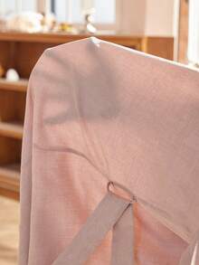 PalaceNights 一套女士时尚提花蕾丝边长袖长袍+无袖睡裙睡衣套装 - 粉色 - 查看 8