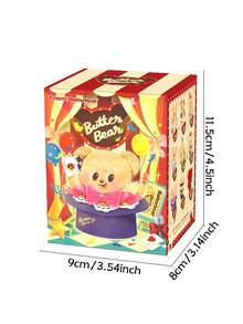 Blind Boxes,The Distinctive And Adorable Bear-Themed Collectible Boxes, Featuring Various Designs Of The Performance Theme Series, Are Made Of High-Quality Materials And Are Unique Office Bedroom Desk Ornaments. They Are The Favorite Of Toy Collectors.(Not Plush Filled) - Tide play blind box - View 4