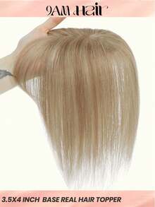 10inch Hair Toppers For Women Real Human Hair Pieces For Women With Thinning Hair Straigh Hair Topper - Multicolor - View 15