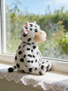 这款可爱的猫咪玩偶造型各异，有躺卧和蹲伏两种姿态，采用哑光兔毛印花，由超柔软短绒毛材料制成，手工钩织而成，填充纤维，是送给父母的完美礼物。 - 彩色 - 查看 7