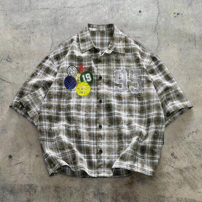 Plus Size Men's Cas…