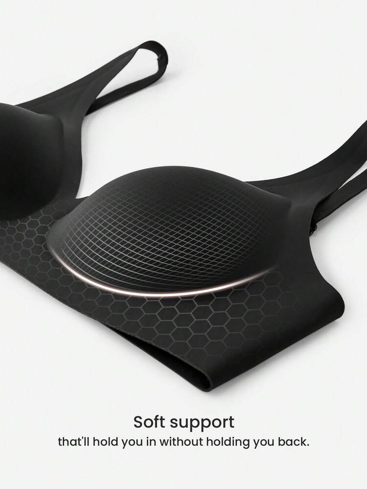 Dream Curve 2ndSkin Wireless Seamless Plunge Lounge Bra