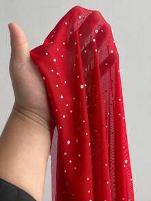 Viva Relle Đầm đỏ xuyên thấu đính sequin dành cho nữ cỡ lớn, kiểu dáng cổ vuông, tay phồng, eo thon, dáng chữ A, thích hợp cho sinh nhật. Phù hợp cho các bữa tiệc sang trọng, hẹn hò lãng mạn, trang phục ngày Valentine, dạo phố, du lịch, lễ hội âm nhạc năm mới, lễ hội hóa trang thanh lịch, mùa hẹn hò lãng mạn, thời trang gợi cảm ngọt ngào và quyến rũ, quần áo cỡ lớn dành cho nữ. - Đỏ - Xem 6