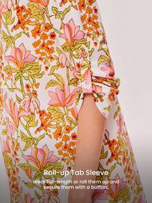 LUVLETTE Đầm ngủ dài tay cài cúc đơn giản bằng cotton mềm mại dành cho nữ, thích hợp mặc nhà hoặc đi chơi. - màu xanh lá - Xem 7