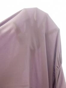 PalaceNights 复古宫廷风V领长袖刺绣装饰女式长款睡裙 - 淡紫色 - 查看 7