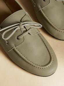 Rosivie Giày bệt nữ thường ngày đa năng, thích hợp đi làm. - Màu xanh Bạc hà - Xem 5