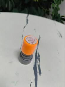 1pc Children's Teacher Daily Teaching Round Sticker - Orange - View 2