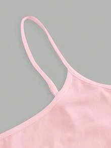 SHEIN EZwear 3pcs/Set Women's Sexy Crop Top Camisole, Suitable For Summer Camisole Tops For Women 3 Pack Tops Pastel Tops Tight Tops Cami Tops - Multicolor - View 6