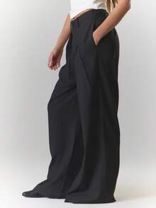 MUSERA Women Suit Pants - Black - View 3