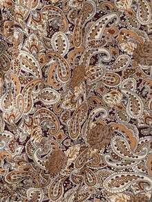 SHEIN VCAY Đầm cổ chữ V in họa tiết Paisley dành cho nữ cỡ lớn - màu nâu - Xem 9