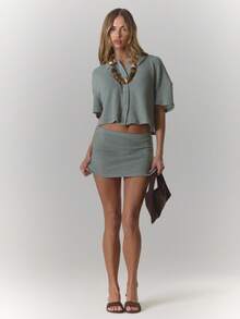 MUSERA 女士两件套服装 - 綠色 - 查看 5