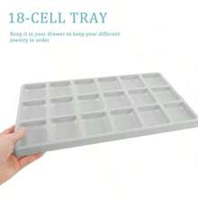 [3 Pcs Bead Tray] 1pc/2pcs/3pcs Bead Tray DIY Bead Design Plate, For Making Bracelets And Necklaces, Shaping Measurement DIY Tools - Grey - View 2