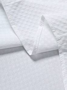 Manfinity RSRT Men's Casual Suit - Long Pants And Short Sleeve Shirt Mens Co Ord Set 2 Piece Set For Men Summer Greece Vacation Outfit Men Men White 2 Piece Pants Set Old Money,Daily Leisure, Weekend Trips, Outdoor Activities, Travel Expeditions, Relaxed Work Environments Or Semi-Formal Occasions, Boyfriend/Husband Gift, Anniversary /Birthday Gift Party Summer Vacation Holiday New Years Wedding Valentine's Day - White - View 5