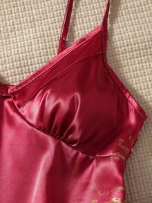 EverLounge Conjunto de pijama de camiseta de tirantes para mujer - Multicolor - Ver 3