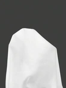 Firerie Top corto con escote en V profundo, cuello de halter, tirantes con lazo y espalda descubierta para mujer - Blanco - Ver 7