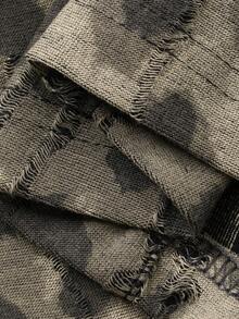 DAZY Spring Camouflage Fabric Elastic Waist Streetwear Men Pants - Multicolor - View 7