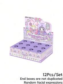 POKOJA LAND 盲盒（非毛绒填充），可爱动物耳朵摆件 - 稀有隐藏款收藏摆件，采用优质材料制成，适合桌面摆放和室内装饰。是馈赠亲朋好友的理想礼物。可爱卡通人物装饰摆件 - 潮玩盲盒 - 查看 9