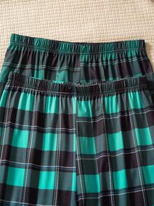 2件套格子男士休闲裤 - 彩色 - 查看 6