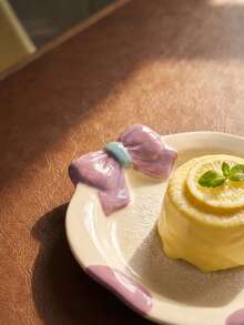 Joivida 1个星野花语陶瓷碗碟可爱沙拉盘早餐杯 - 彩色 - 查看 2