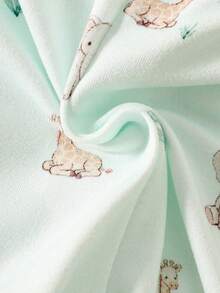 SHEIN Bộ 4 quần legging liền thân cho bé gái sơ sinh, màu trơn trắng, hồng, đen, xám - Chất liệu vải dệt kim mềm mại, co giãn, thoải mái, phù hợp cho mọi mùa, dễ thương và đơn giản, dễ mặc, giá trị cao, phù hợp cho ở nhà, đi chơi, du lịch, mặc hàng ngày, 0-3 tháng, hàng mới về mùa xuân/hè, bộ quần áo bé gái. - màu xanh lá - Xem 6