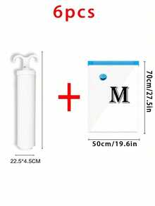 20/10/8/5/1件真空压缩袋，旅行收纳袋，衣物收纳袋，可重复使用真空袋，节省高达80%的空间，适用于夹克、衬衫、棉被、裤子、家居、宿舍、衣柜、卧室、浴室、旅行、返校季卧室、收纳袋、家居收纳、女式白色T恤、女式黑色裤子、女士冬装、连衣裙 - 彩色 - 查看 33