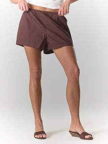 MUSERA Women Shorts - Brown - View 3