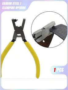 1pc Universal Handheld Belt Punch Tool For Belts, Shoelaces, Watch Straps, Men's Valentine's Day, Valentine's Day Wedding, Birthday, Pliers, Tools, Binder Clips - Yellow - View 11