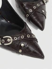 CUCCOO SZL 女士高跟鞋 - 巧克力棕 - 查看 10