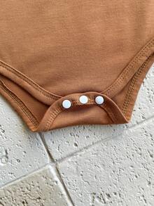 Vintaside Kids Bộ đồ liền thân ngắn tay cổ bẻ kiểu gấu hoạt hình màu trắng, xám, nâu kẻ sọc cho bé trai mùa hè, gồm 5 món. - Nhiều màu - Xem 5